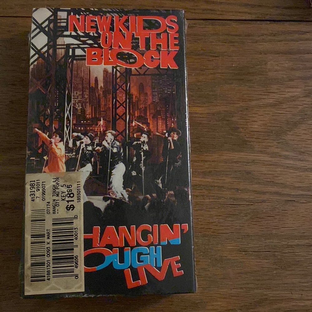 New Kids on the Block VHS tape
